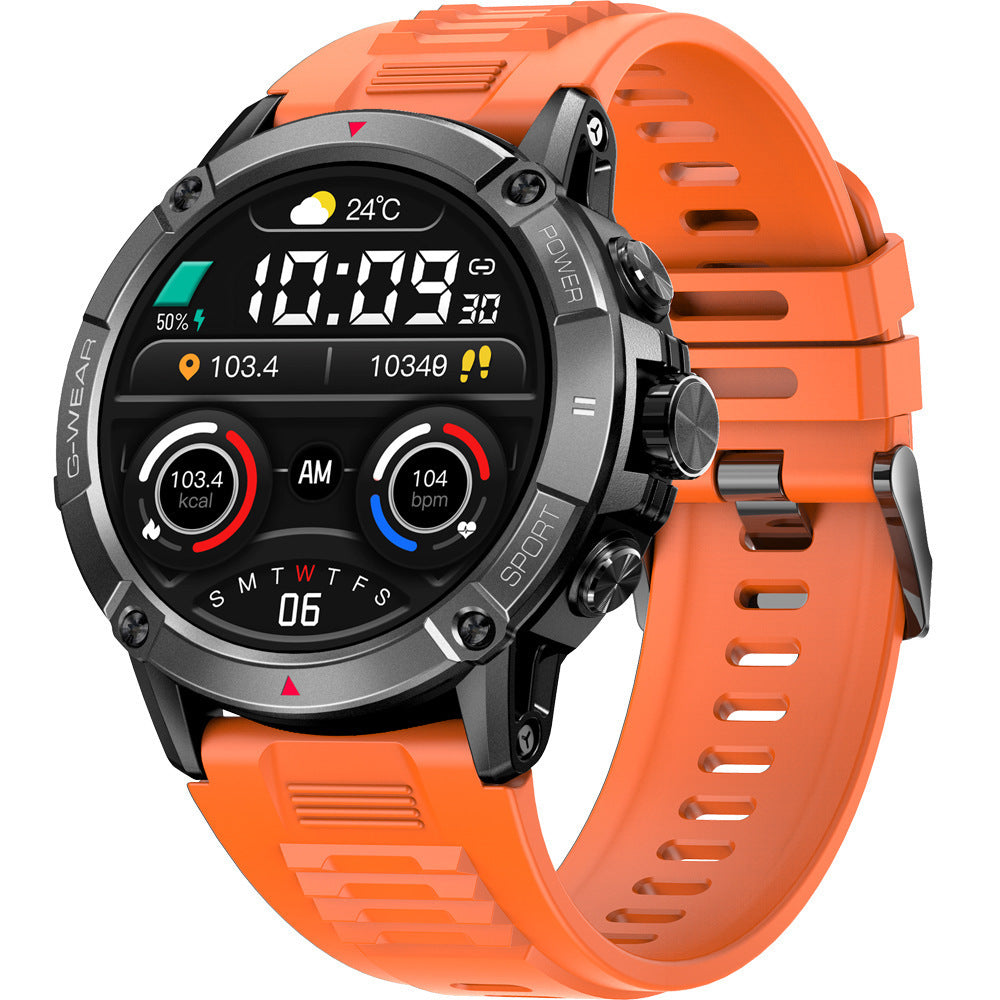 NX8 smartwatch 1.52 inch screen one click link Bluetooth call exercise heart rate detection IP68 waterproof - Korvel