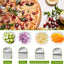 Premium Mandoline Slicer - Versatile Vegetable Cutter (Orange)