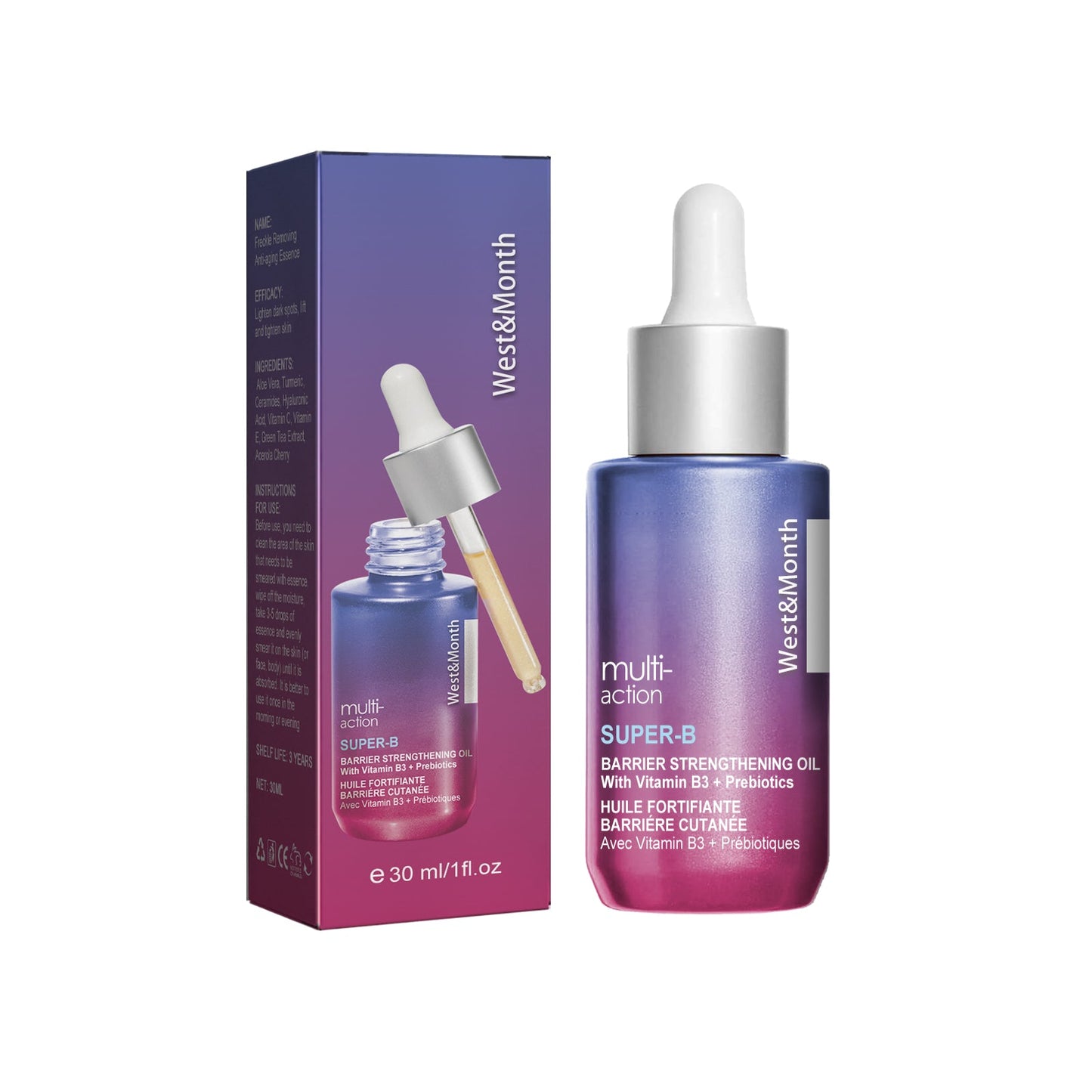 Freckle Removing Anti-aging Essence, Facial Firming Anti-wrinkle Lightening Melasma Stain Nourishing Skin Essence - Korvel