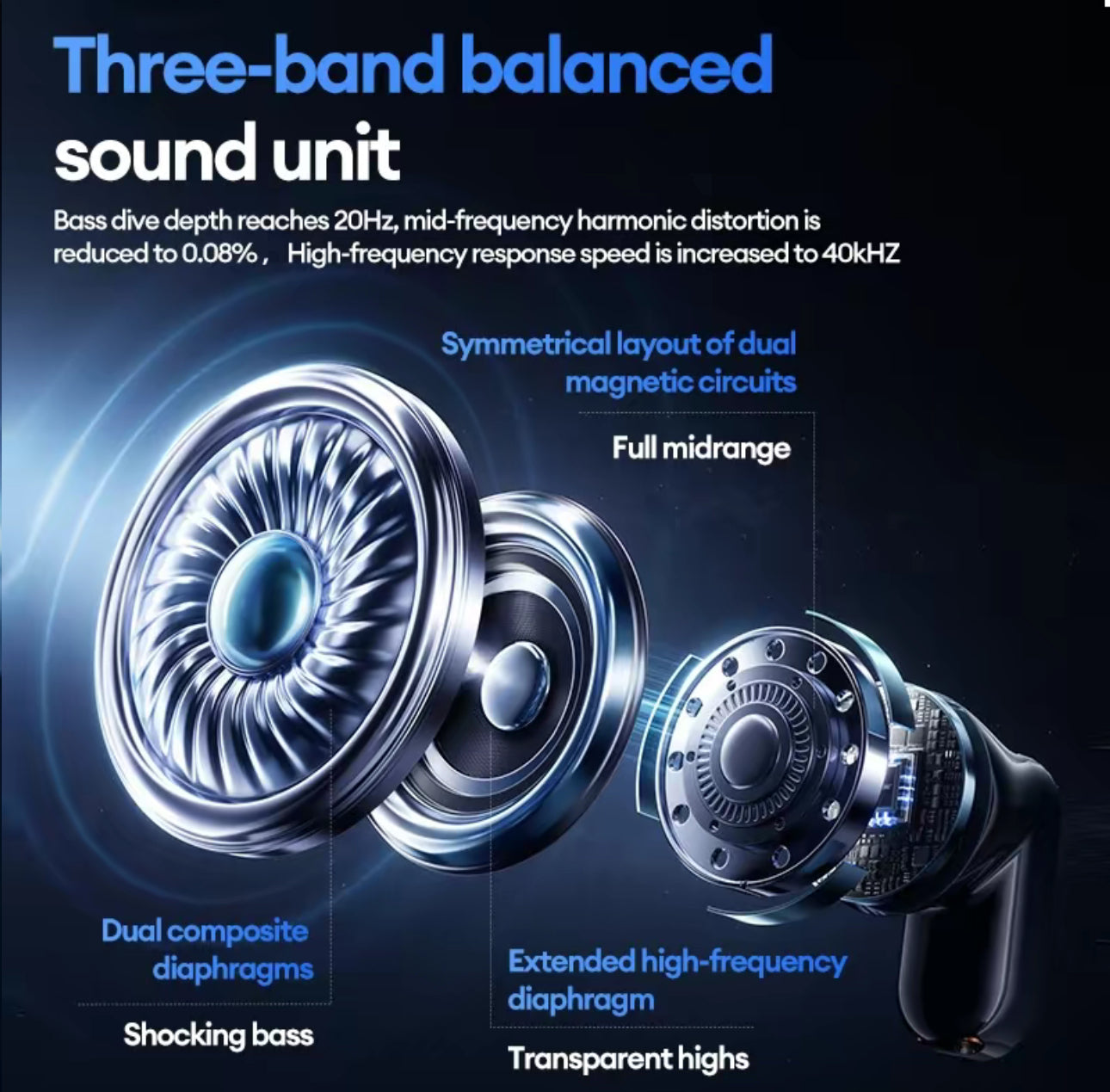 DualTune Bluetooth Earphones - Korvel