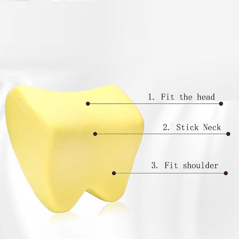 Car Neck Headrest Pillow Car Accessories Cushion Auto Seat Head Support Neck Protector Automobiles Seat Neck Rest Memory Cotton - Korvel