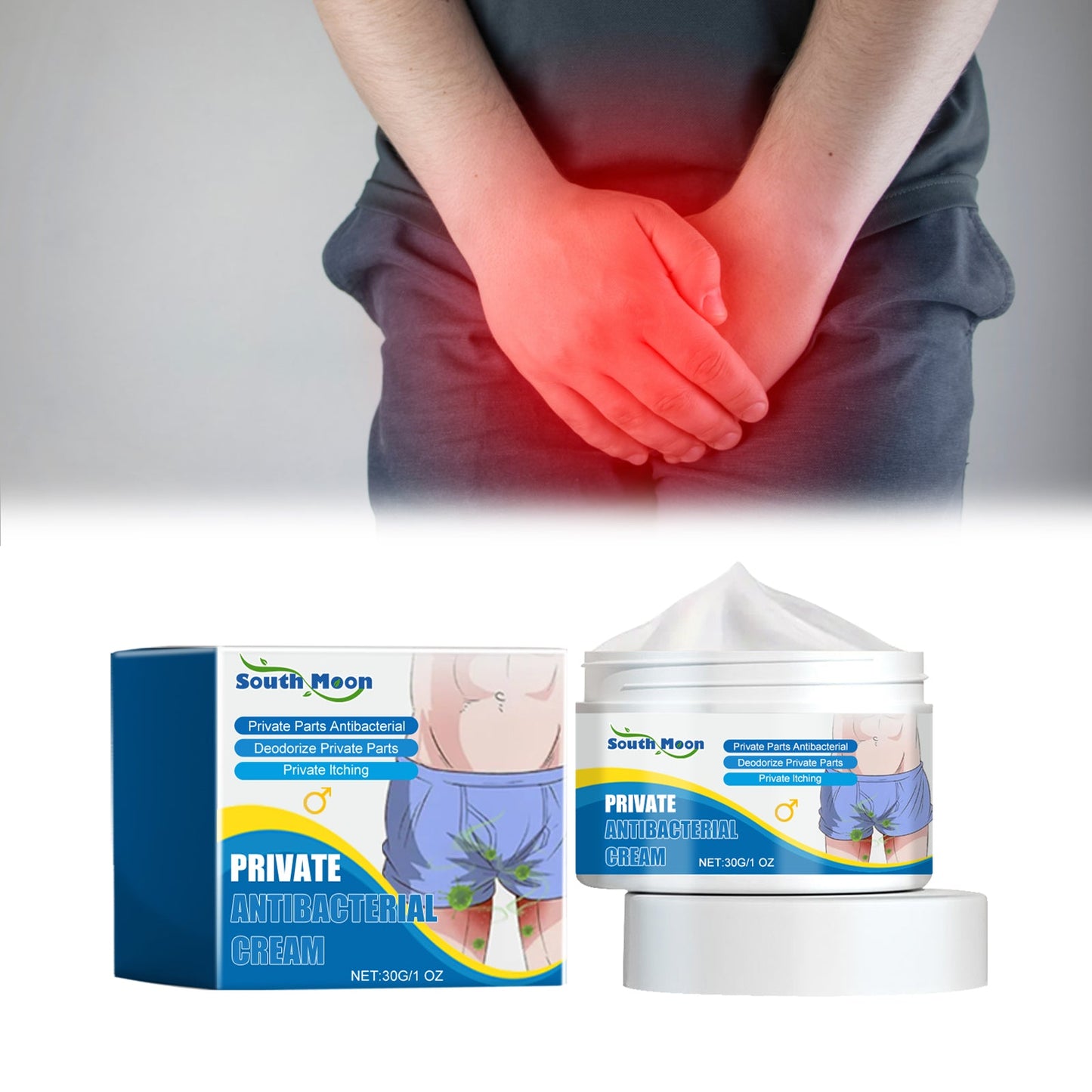 Crème anti-transpirante pour hommes pour le confort et la fraîcheur