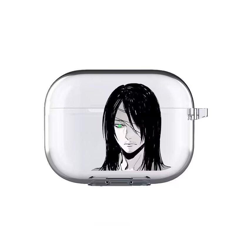 Attack on Titan adult Eren suitable for airpodspro2 protective cover Apple 3 Bluetooth headset set animation - Korvel