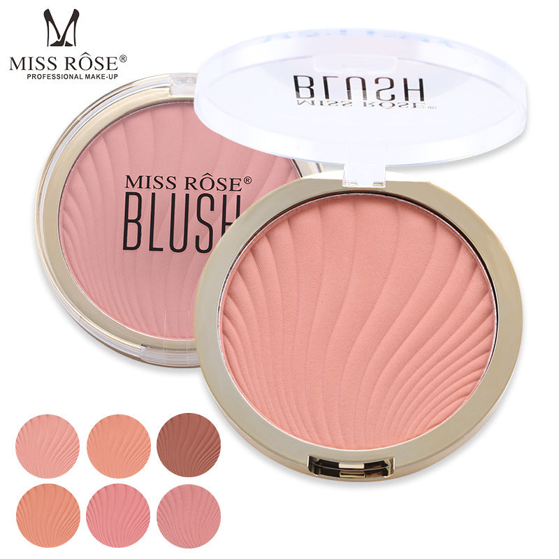MISSROSE Six-Color Matte Highlighter Blush Palette