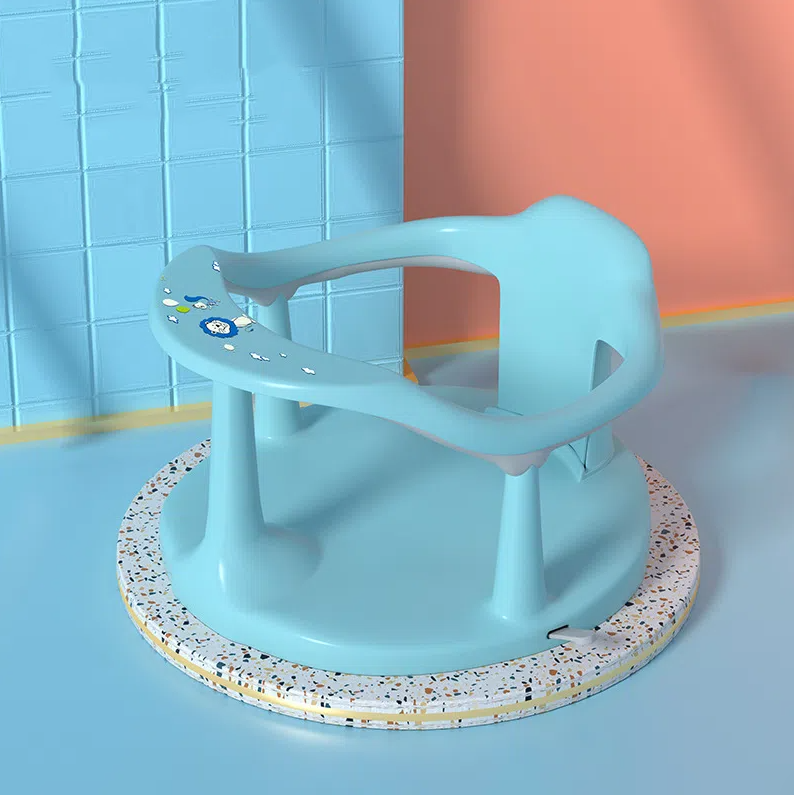 Asiento de Baño Premium para Recién Nacidos con Estabilidad de Ventosa