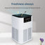Negative ion desktop air purifier indoor formaldehyde sterilization and odor removal - Korvel