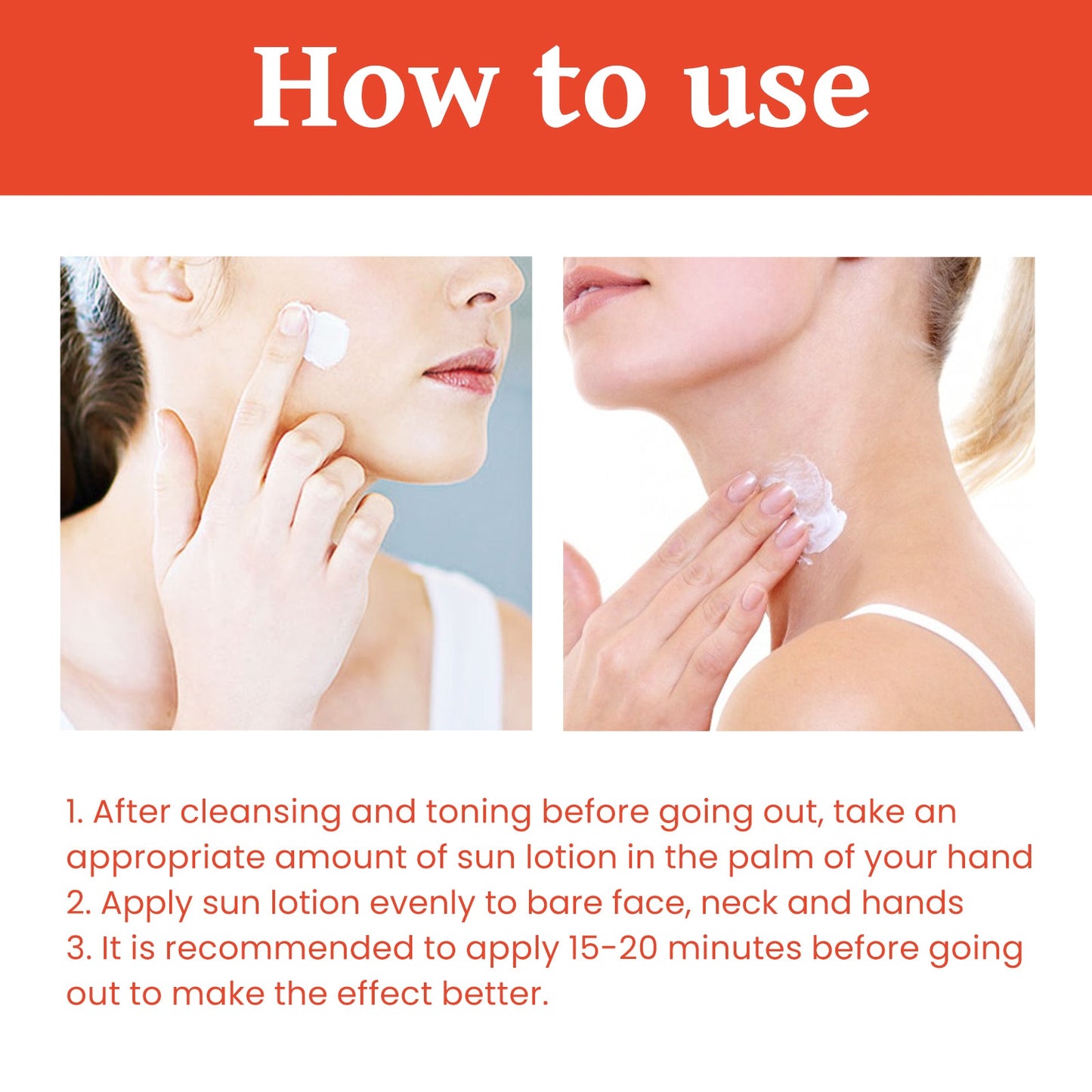 Refreshing Protective Cream for Summer UV Defense