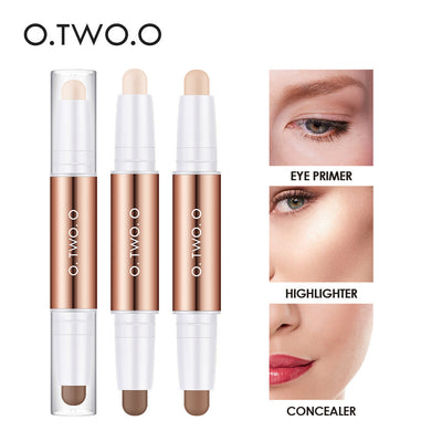 Radiant Modeling Face Light Shadow Double Head Repair Stick Clavicle Shadow Pen Face Three-Dimensional Highlight Concealer SC030 - Korvel