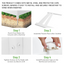 Premium Vinyl Privacy Fence Panels Kit - White