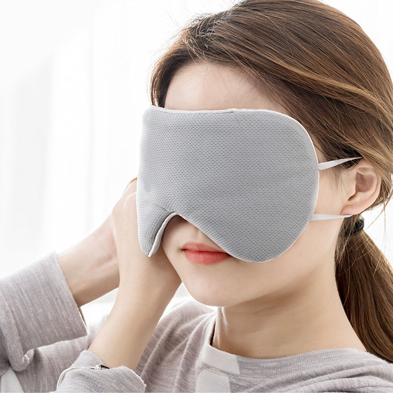 Xiaomi Jordan & Judy Eye Mask Shading Sleep Relief Eye Fatigue Double-sided Available Breathable Ice Silk Eye Patch - Korvel