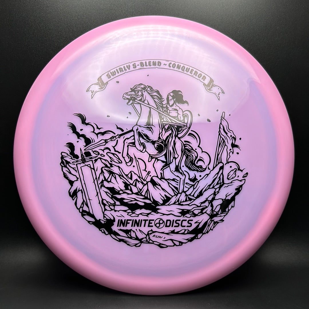 Disco de Golf de Disco Swirly S-Blend Conqueror
