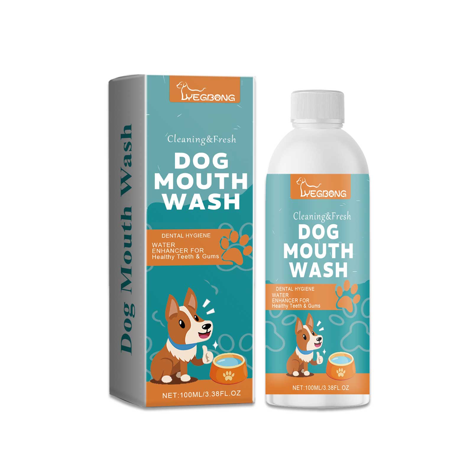 Dog Mouthwash Care Pet Oral Hygiene Cleaning Tartar Odor Dog Mouthwash - Korvel