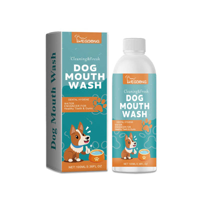 Dog Mouthwash Care Pet Oral Hygiene Cleaning Tartar Odor Dog Mouthwash - Korvel
