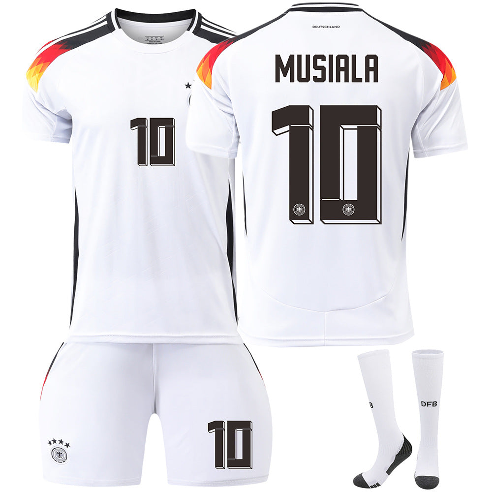 Germany Home No. 13 Muller Jersey - Premium Football Uniform