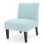 Elegant Light Blue Accent Chair