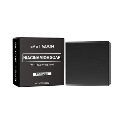 Niacinamide Soap, Cleansing Face Body Skin Lightening Acne Print Multi-Effect Cleansing Soap - Korvel