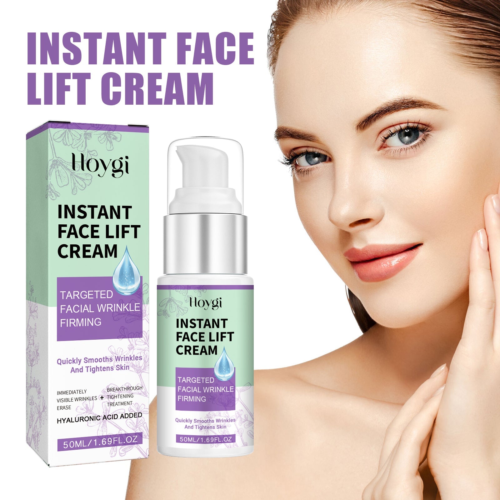 Delicate And Smooth Fine Lines Lifting Cream Moisturizes Skin, Reduces Fine Lines, Softens And Improves Elasticity - Korvel
