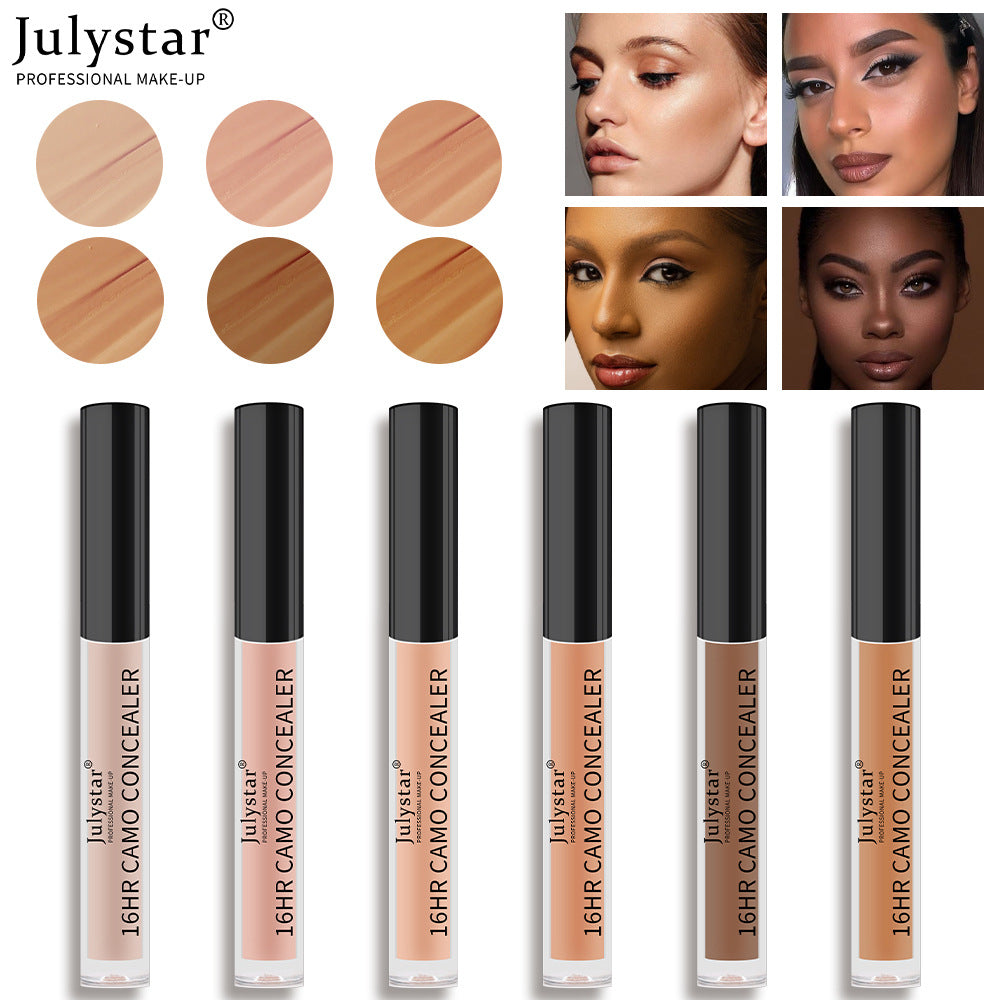 New Concealer Waterproof Non-Removal Concealer Liquid Concealer Cover Face Dark Circles Acne Marks Concealer - Korvel