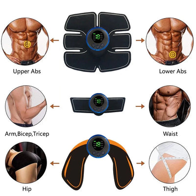 Wireless Electric Muscle Stimulator for Fitness Training