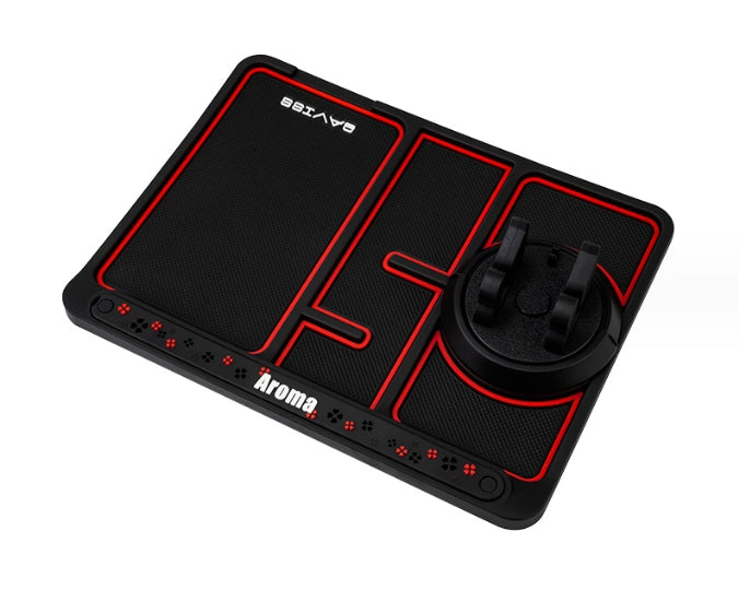 Personalized Multifunctional Anti-Slip Car Mat & Phone Holder