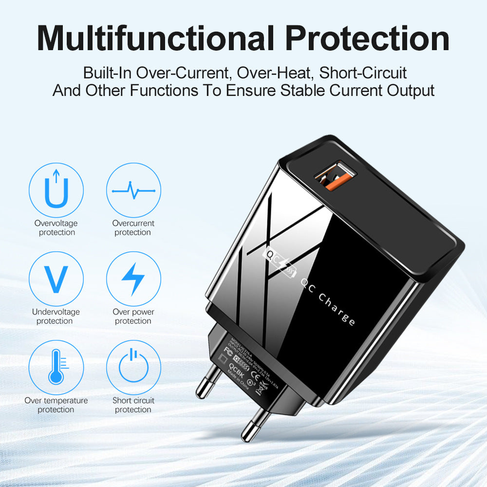 Super fast charging charger, mobile phone fast charging head - Korvel