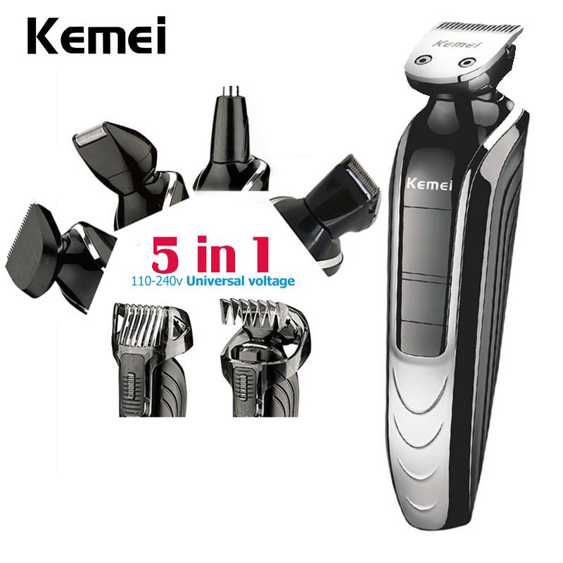 Rechargeable Multifunctional Electric Hair Clipper & Trimmer