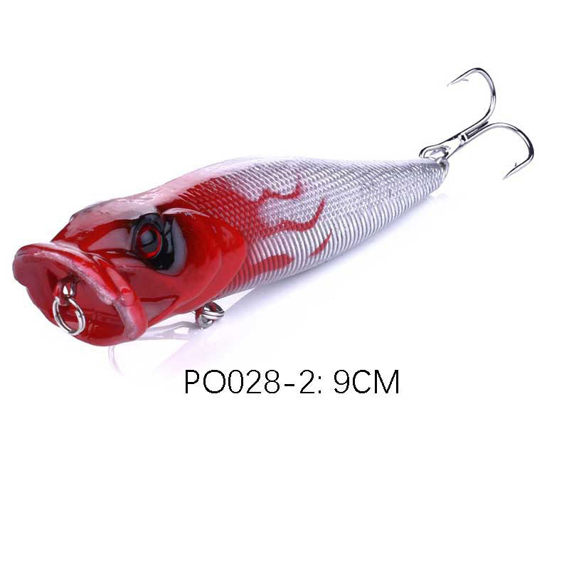Popaluya bait, surface bait, fake bait, fishing gear, hard bait - Korvel
