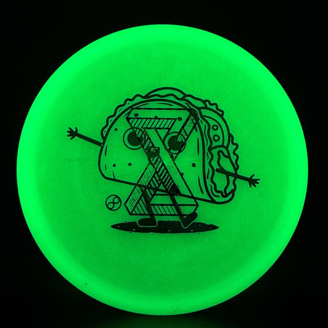 Glow C-Blend Centurion - X-Out Taco Disc Golf Driver