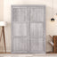 Full Size Murphy Bed, can be Folded into a Cabinet Gray - Korvel