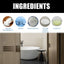 Power Bathroom Foamer, Toilet Tub Wash Basin Tile Decontamination Cleaning Spray - Korvel