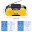Radio de Emergencia Premium para Exterior con Bluetooth y Carga Solar