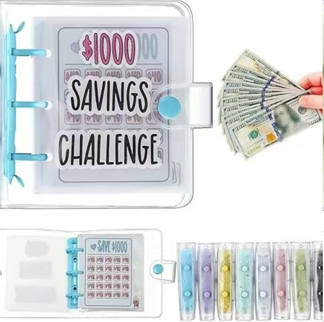 CashStash Challenge Binder - Organize Your Savings