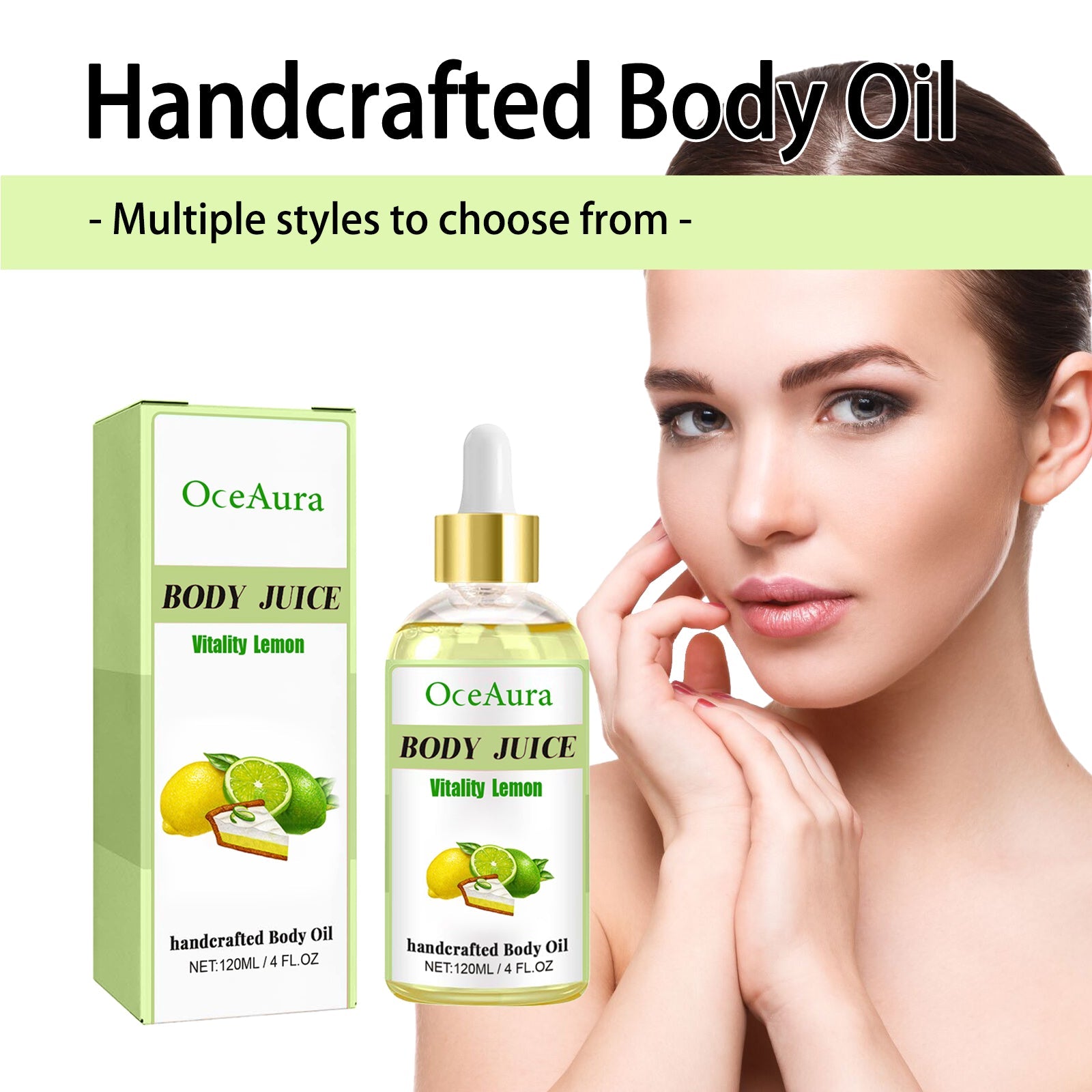 Handcrafted Body Oil, Moist Curing Firming Skin Relief Fatigue Plant Aroma Aromatic Therapy Oil - Korvel