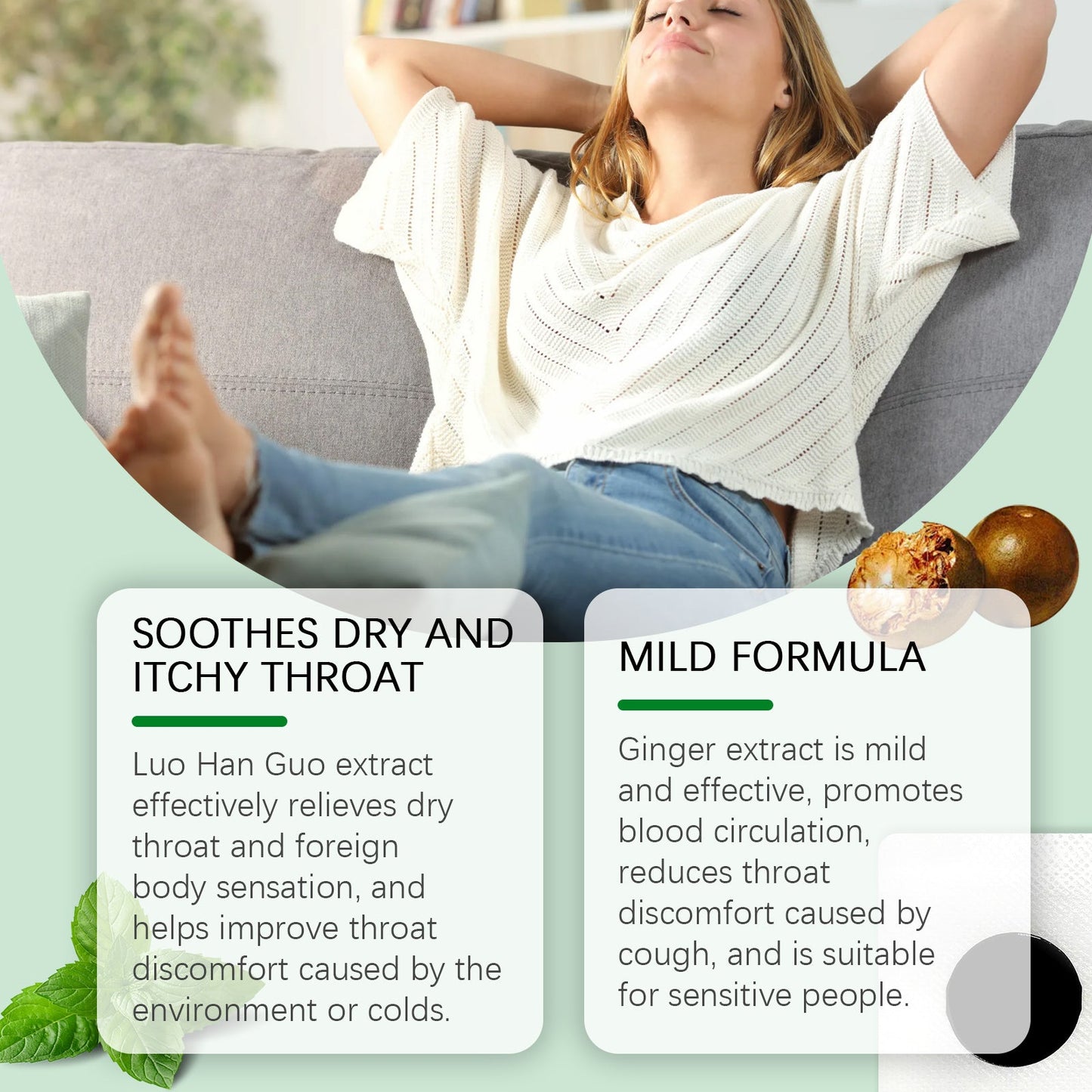 Herbal Body Care Patch, Gentle And Comfortable Maintenance And Relief Of Throat Discomfort Daily Care Patch - Korvel
