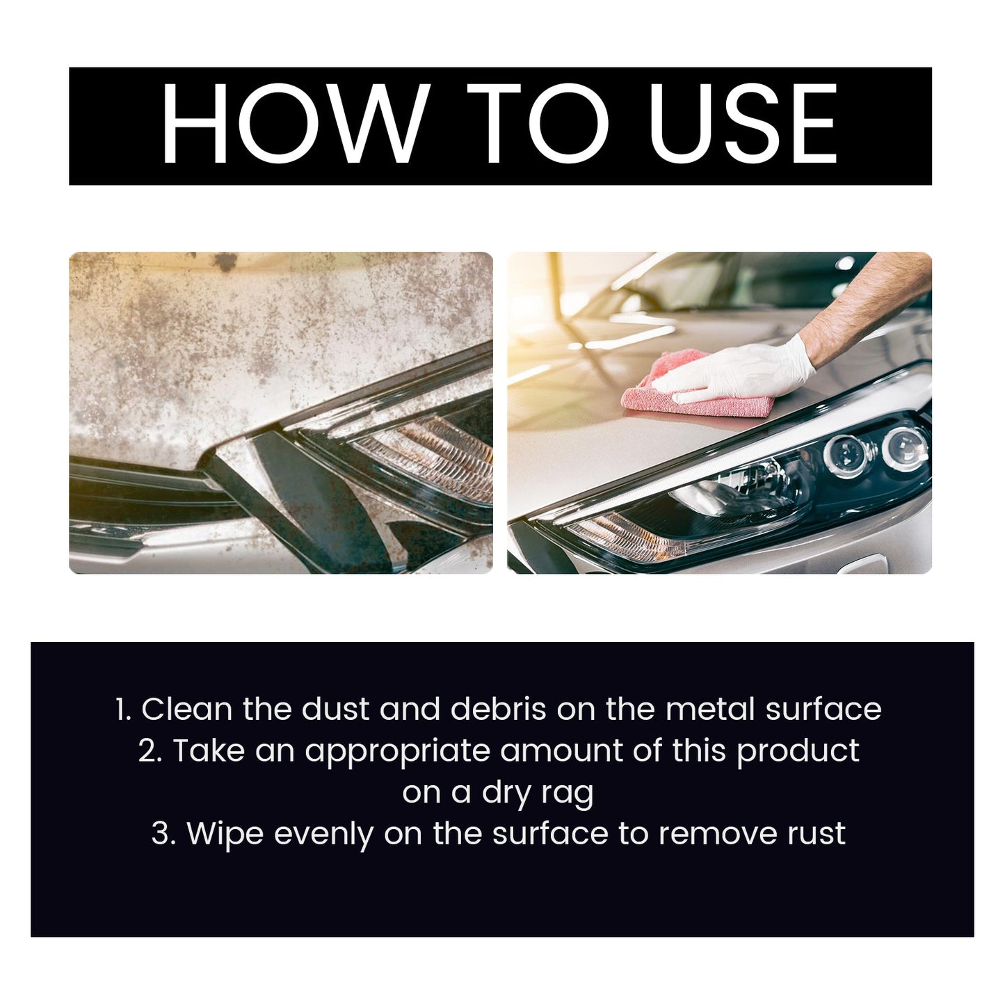 Premium Multi-Functional Rust Remover for Metal Surfaces