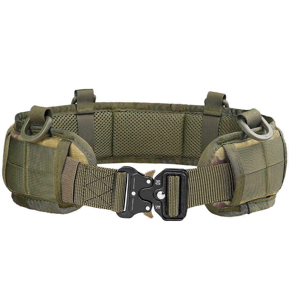 Multi Functional Quick Disassembly Tactical Belt Waist Cover Outdoor Training Cobra Belt Nylon Waist Belt Suit - Korvel