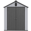 XWT012 6x8ft Plastic Storage Shed for Outdoor Use