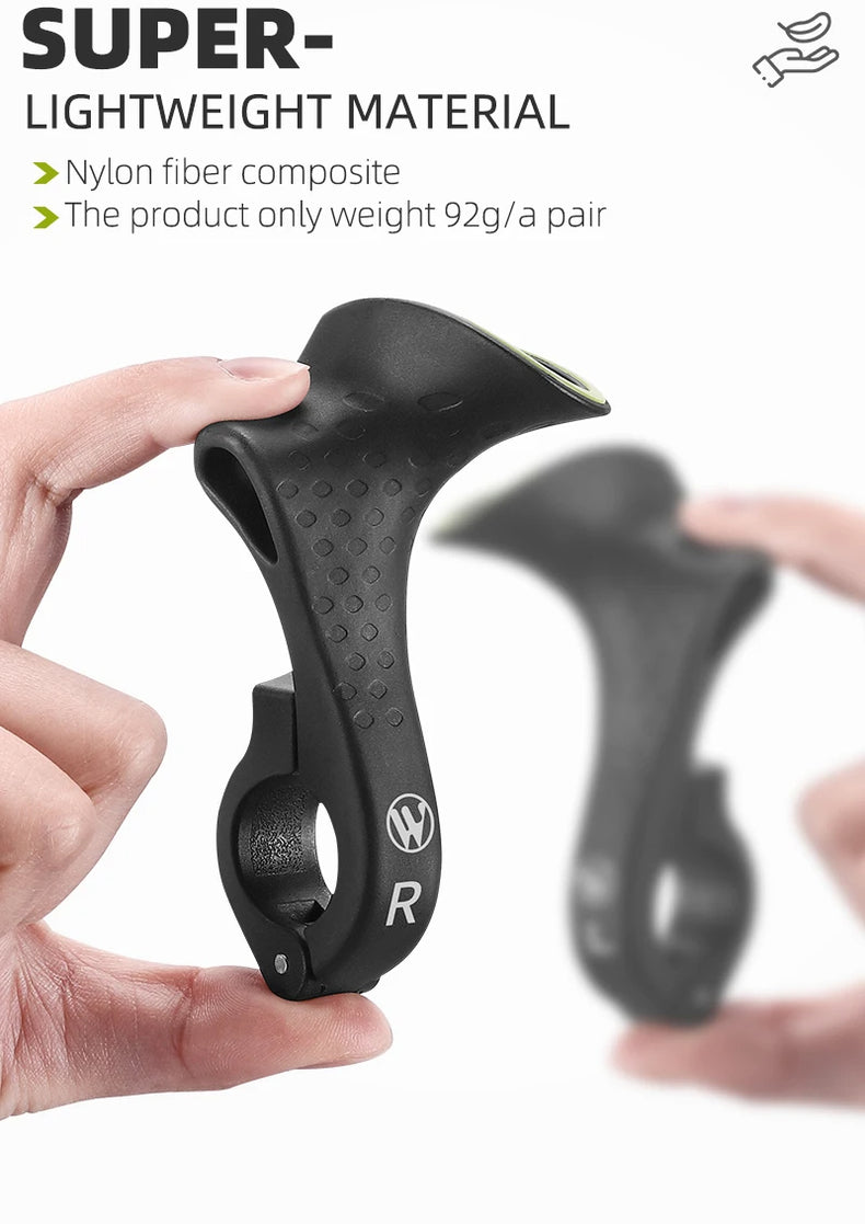 Ergonomic Design MTB Bicycle Road Gravel Mountain Bike Handlebar Bar Ends Gravel Bike Accessories Bike Grips - Korvel