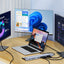 Dual HDMI docking station 12 in 1 high-definition MST USB HUB multi screen display type-c docking station - Korvel
