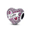 Family and Friendship Series Love Bead Pendant DIY Bracelet Necklace - Korvel