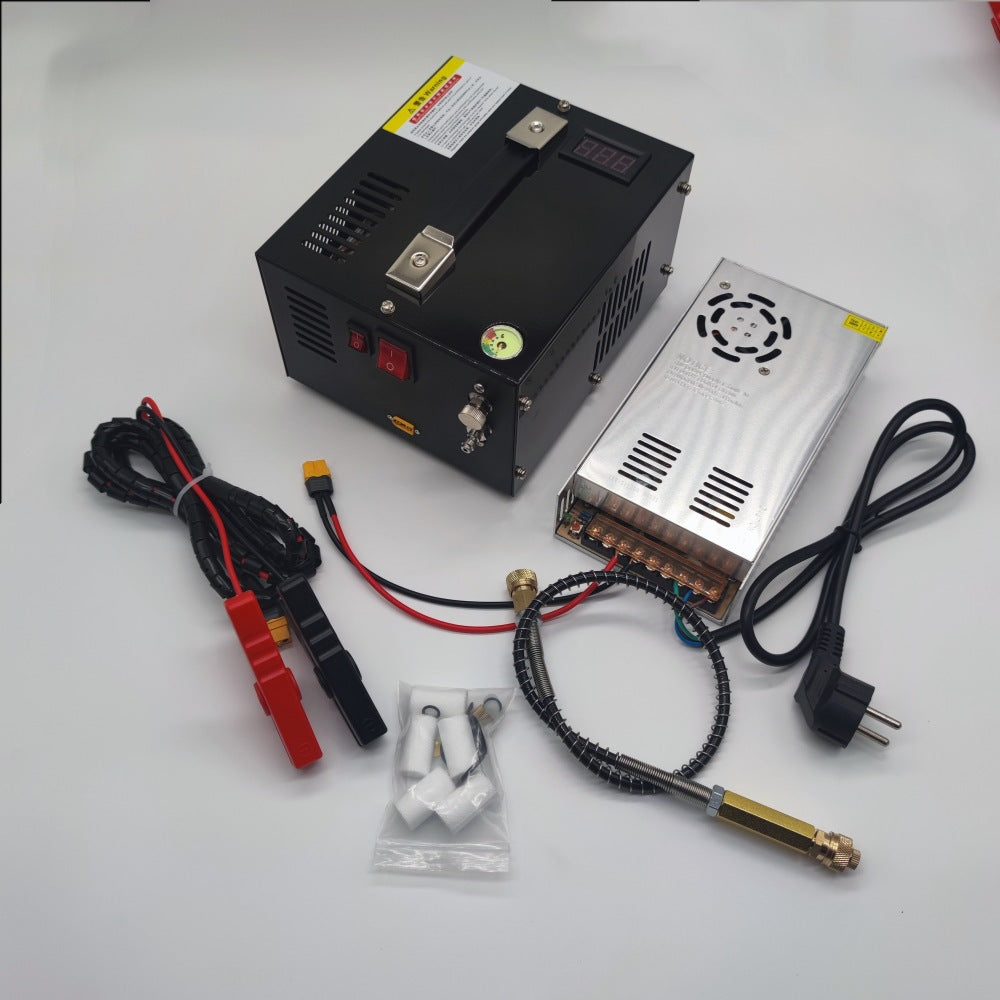 Car 12V Electric High-Pressure Air Compressor 30MPA Diving Breathing Pump 4500PSI - Korvel
