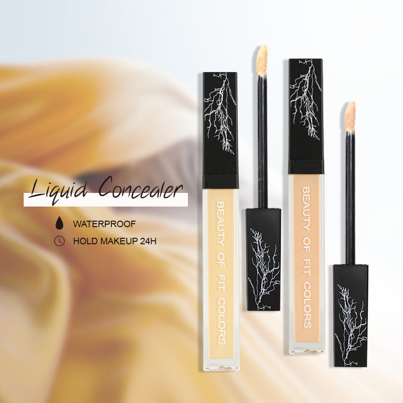 Fit Colors Concealer Liquid Foundation Highlighter Brightening Smoothing Concealer Powder Natural Hydrating Concealer - Korvel