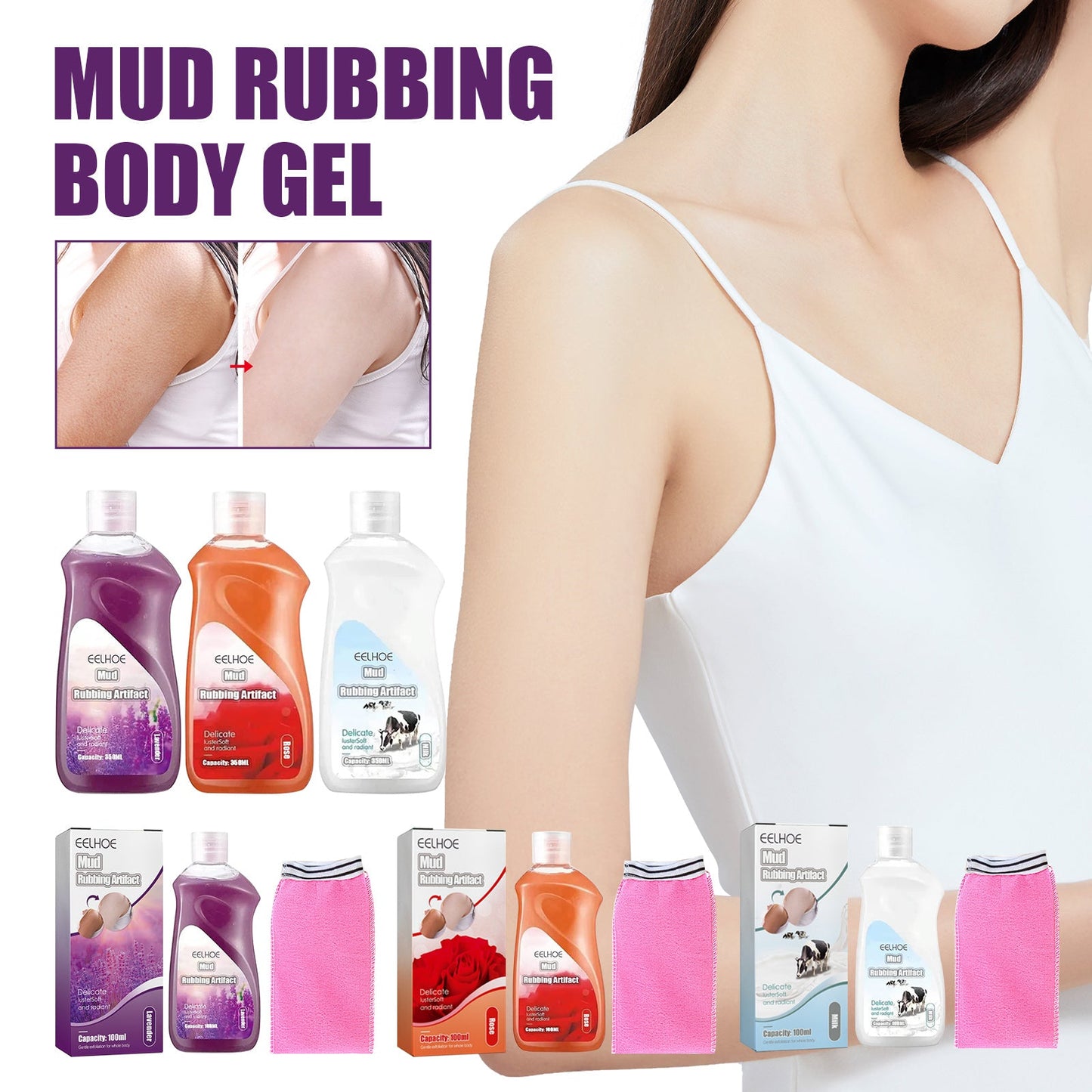 Premium Body Cleansing Gel for Back Acne