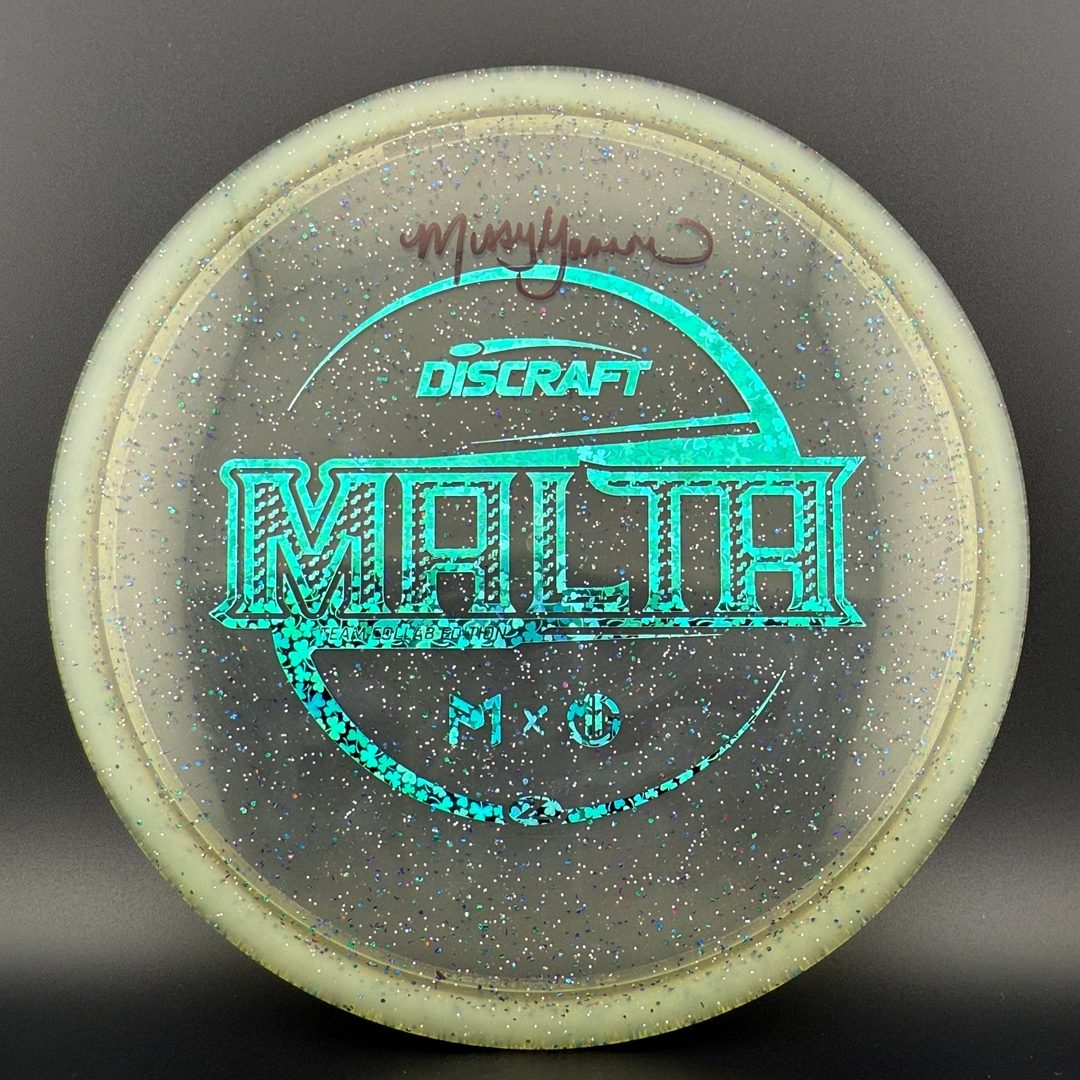 Z Sparkle Malta - Disco de Golf Autografiado por Missy Gannon