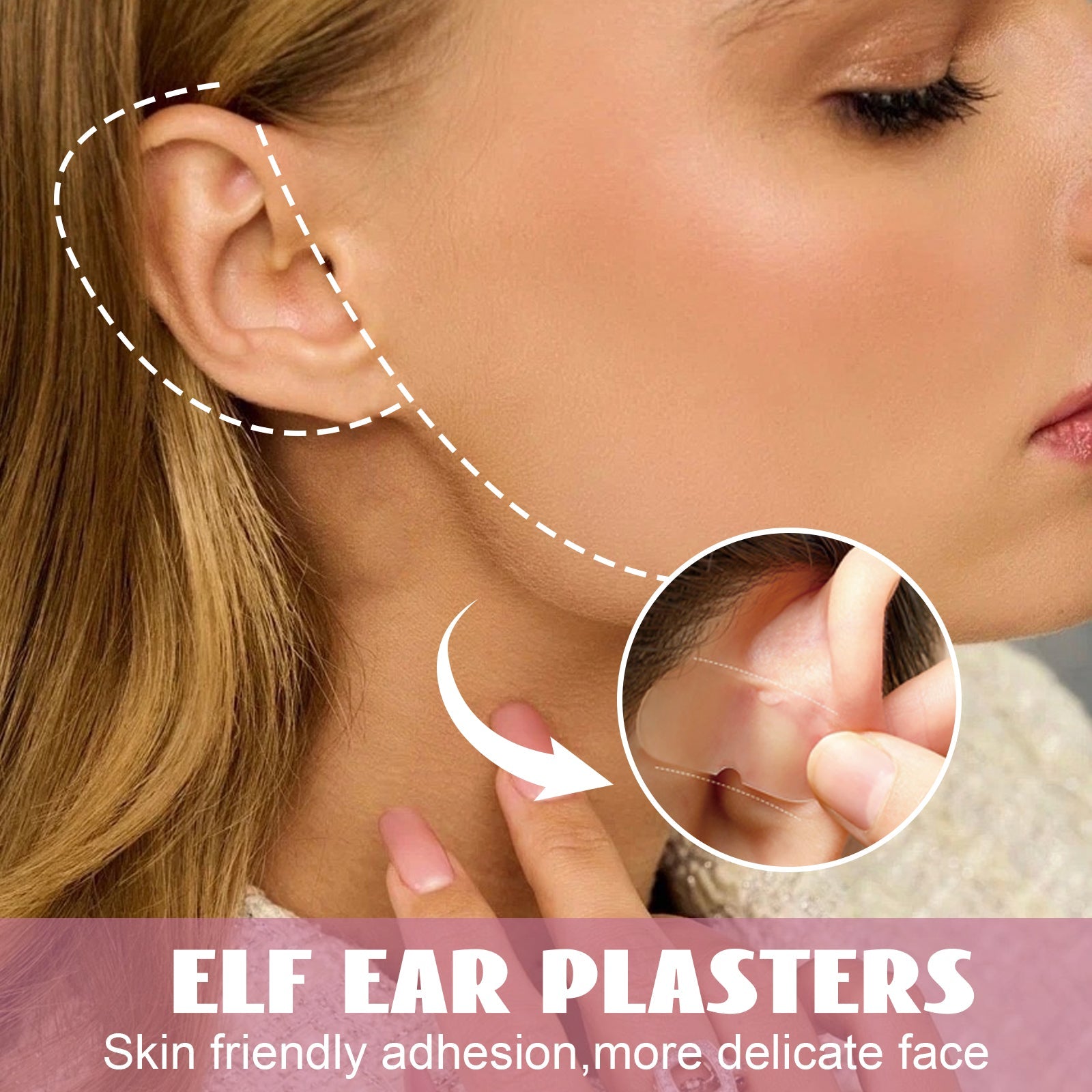 EELHO Fairy Ear Mask Ear Mask Small Invisible Breathable Waterproof Corrective Ear Fix - Korvel