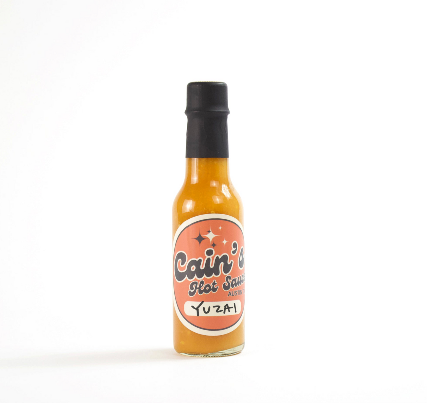 Cain's Yuzai Hot Sauce – Yuzu Citrus, Fermented Habanero & Charred Ginger, 5 oz