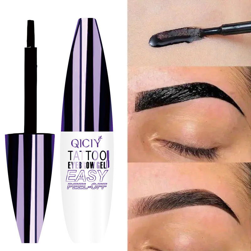 Tear off eyebrow cream is not easy to peel off, anti smudging and long-lasting tear off eyebrow cream - Korvel