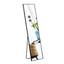 Aluminum alloy metal frame wall mounted full-length mirror black 65 * 23“ - Korvel