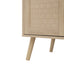 4 Door Accent Cabinet Sideboard Buffet Storage Cabinet with Adjustable Shelf for Entryway Living Room Bedroom - Korvel