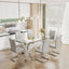 Dining table Modern tempered glass dining table 79 ''x39''x30 '' 1105 - Korvel